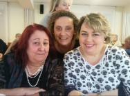 Beatriz Llaneza con Maximina e Inma