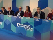 El Comité Organizador antes de elegir la Mesa del Congreso