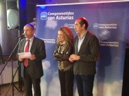 Carlos Galcerán, Teresa Mallada y Fernando Goñi