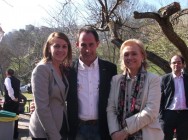 Mª Dolores de Cospedal, Lito y Mercedes Fernández