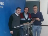 Víctor Ferreira, José Antonio Álvarez y Pablo Álvarez-Pire