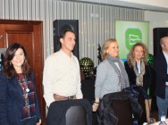 Carmen Maniega, Lito Rodríguez, Mercedes Fernández, Tere Mallada, Luis Venta y David medina