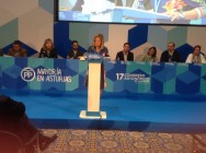 Intervención de Teresa Mallada presidiendo el Congreso