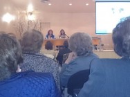 Público asistente a la charla  