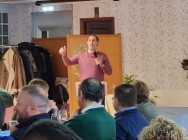 Intervención de Lito Rodríguez en la comida