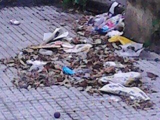 Suciedad y abandono en Figaredo