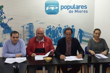 El PP bonificará en Mieres a las empresas y negocios que incorporen a desempleados