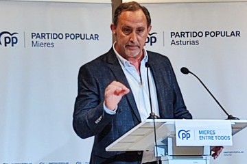 El senador del PP Lito Rodríguez defiende la ley antiokupación en la Cámara Alta